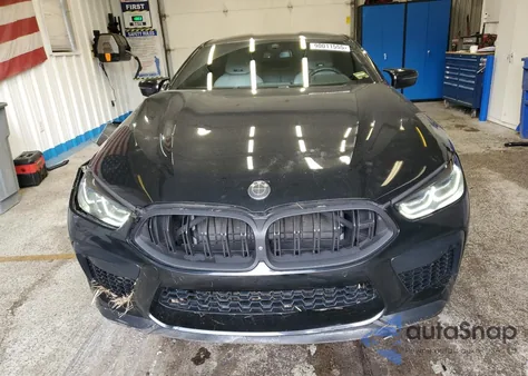 2020 BMW M8 z USA, uszkodzony, nr VIN WBSAE0C00LCD57677